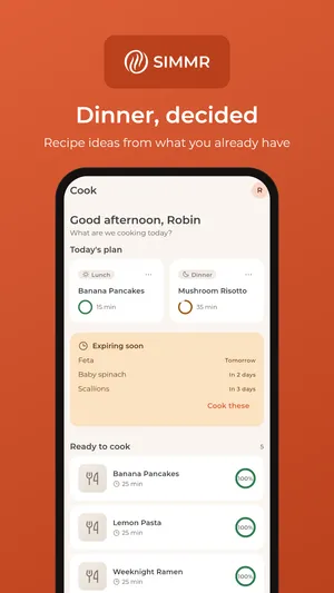 Recipe ideas from what you already have