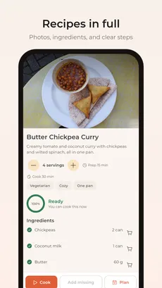Photos, ingredients, and clear steps